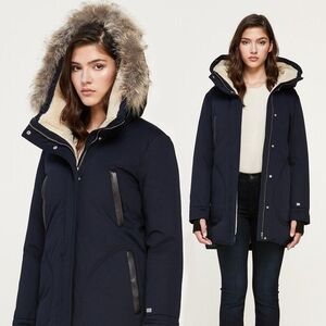 Soia & Kyo Indigo Saundra Parka